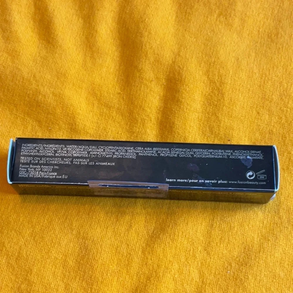 Fusion Beauty Lash Fusion XXL Extreme Mascara in Extreme Black 0.39oz/11g, NIB
